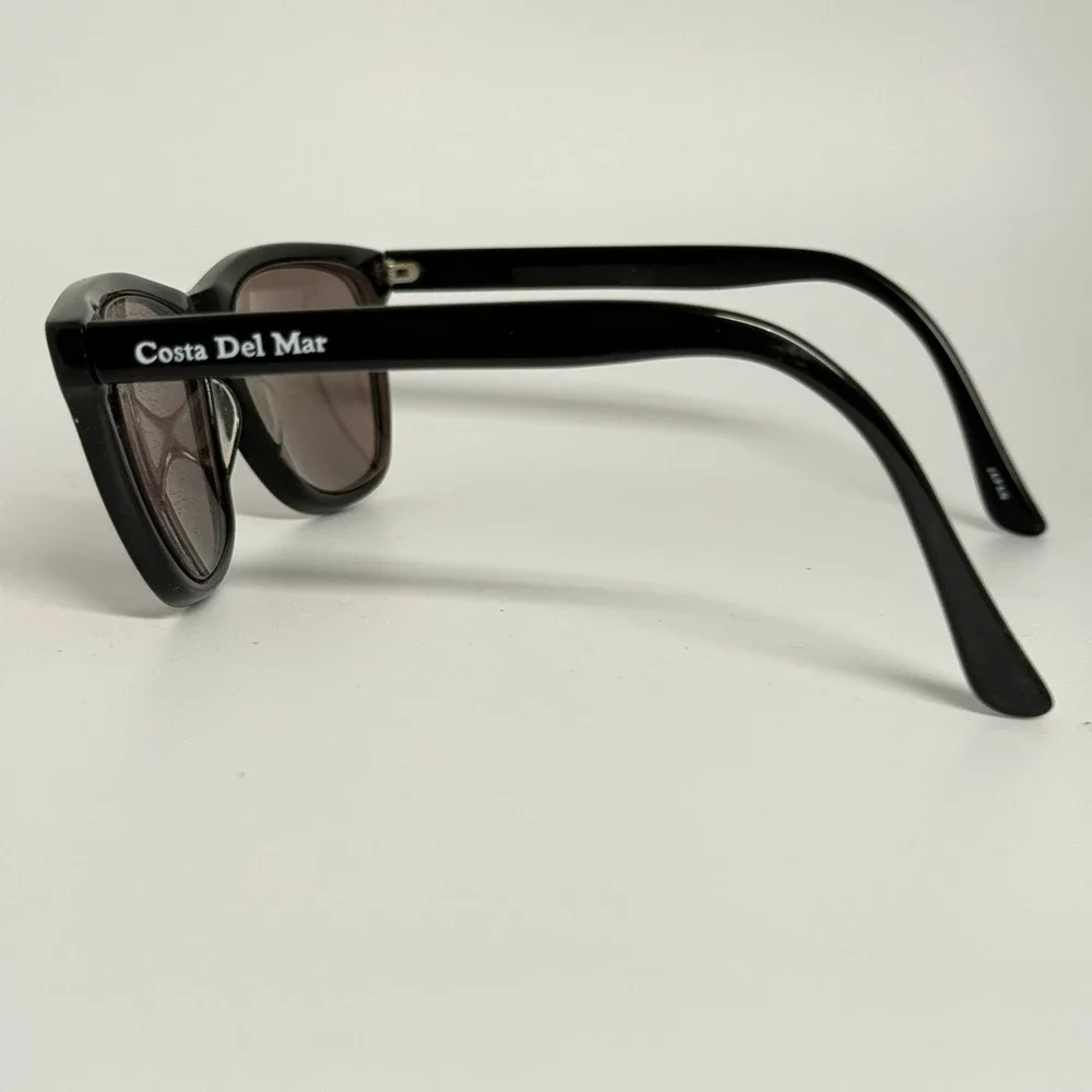 Costa‎ Del Mar Mediterranean MN-11 Black Sunglasses Vintage Japan Made Cat Eye